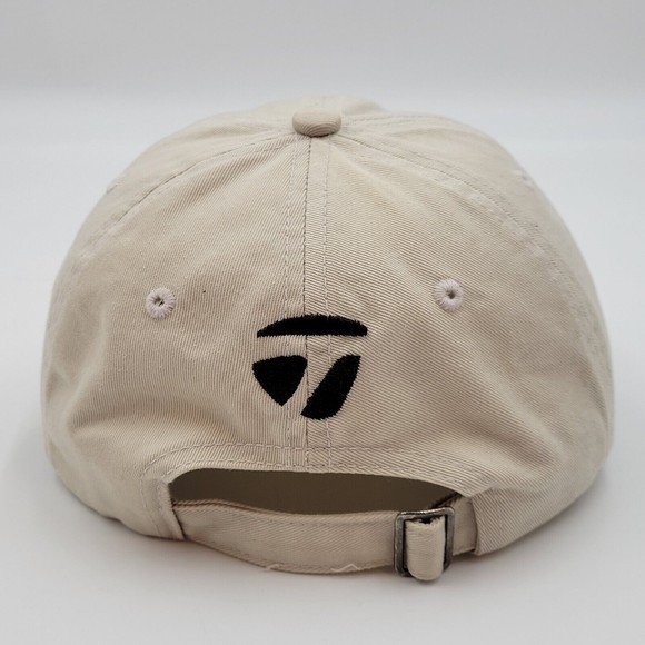 TaylorMade Tmax Gear Ashbury Open 2007 Beige Strapback Golf Hat Cap Distressed - Picture 5 of 11